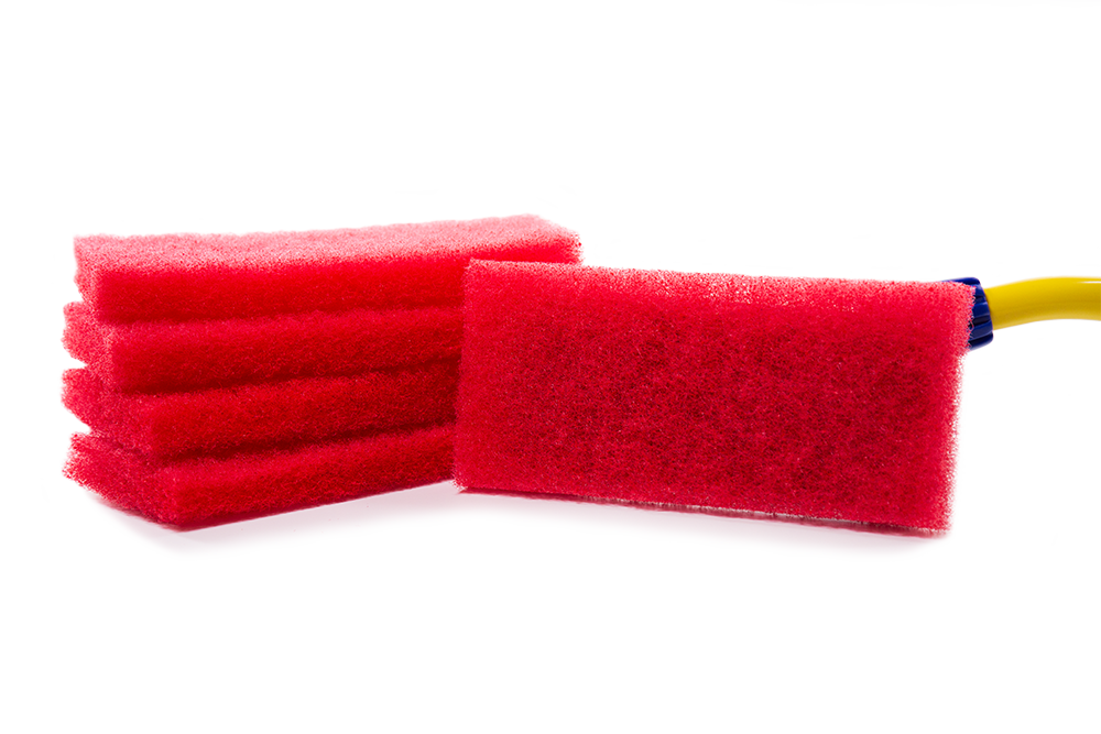 Red Cleaning Pads 5 Pack